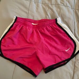 Pink Nike Athletic Shorts